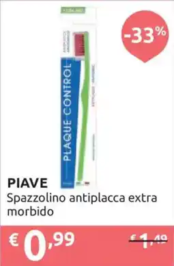 Ipersoap Piave spazzolino antiplacca extra morbido offerta