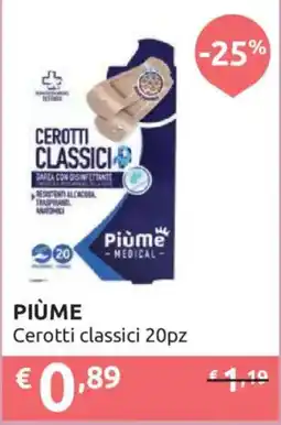 Ipersoap Piùme Cerotti classici offerta