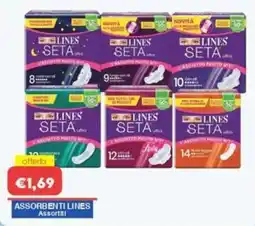 Huali Market Assorbenti Lines Seta offerta