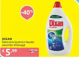 Ipersoap Dixan Detersivo lavatrice liquido offerta