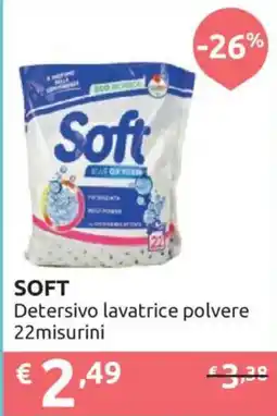 Ipersoap Soft Detersivo lavatrice polvere offerta