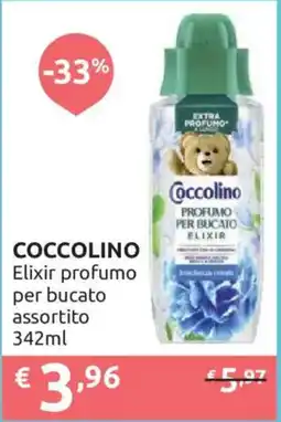 Ipersoap Coccolino Elixir profumo per bucato assortito offerta