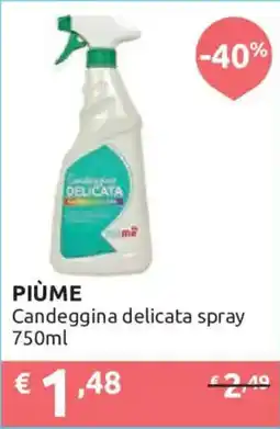 Ipersoap Piùme candeggina delicata spray offerta