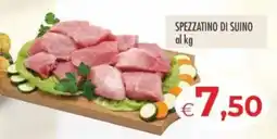 MerSi Supermercati Spezzatino di suino offerta