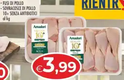 MerSi Supermercati Fusi di pollo, sovracosce di pollo 10+ senza antibiotici offerta