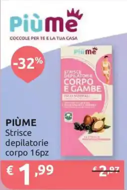Ipersoap Piùme Strisce depilatorie corpo offerta