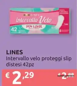 Ipersoap Lines intervallo velo proteggi slip offerta