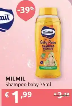 Ipersoap Milmil Shampoo baby offerta