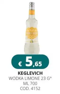 Altasfera Wodka Limone Keglevich offerta