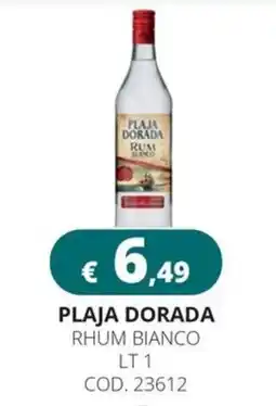 Altasfera Plaja Dorada rhum bianco offerta
