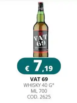 Altasfera VAT 69 Whisky offerta
