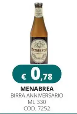 Altasfera Menabrea birra anniversario offerta