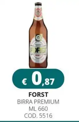 Altasfera Forst birra premium offerta