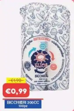 Huali Market Bicchieri Bicco offerta