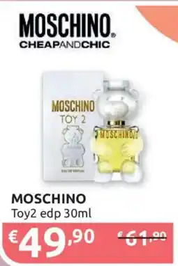 Ipersoap Moschino Toy2 edp offerta
