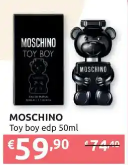 Ipersoap Moschino toy boy edp offerta