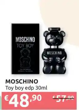 Ipersoap Moschino toy boy edp offerta