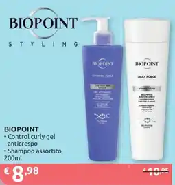 Ipersoap Biopoint Control curly gel anticrespo offerta