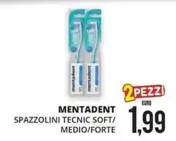 Mazzeo Giocattoli Mentadent spazzolini tecnic offerta