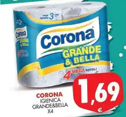 Mazzeo Giocattoli Corona carta igienica grande & bella offerta