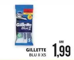 Mazzeo Giocattoli Gillette Blu II offerta