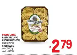 Metro Pasta all'uovo Luciana Mosconi offerta