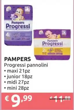 Ipersoap Pampers Progressi pannolini offerta