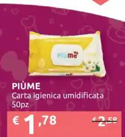 Ipersoap Piùme carta igienica umidificata offerta