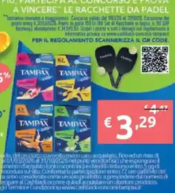 Ipersoap Tampax offerta