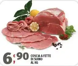 Vivo Supermercati Coscia a fette di suino offerta