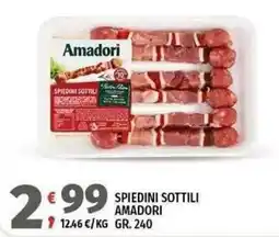 Vivo Supermercati Spiedini sottili Amadori offerta