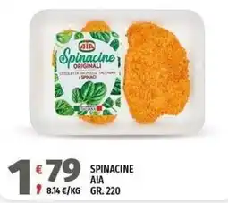 Vivo Supermercati Spinacine AIA offerta
