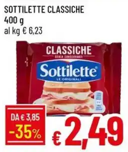 IperFamila Sottilette classiche offerta