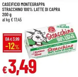 IperFamila Stracchino 100% Latte di Capra offerta