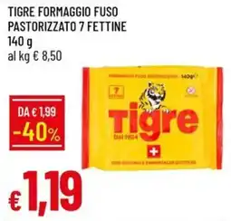 IperFamila Tigre formaggio fuso pastorizzato offerta