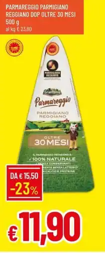 IperFamila Parmareggio Parmigiano Reggiano offerta