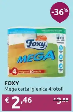 Ipersoap Foxy Mega carta igienica offerta