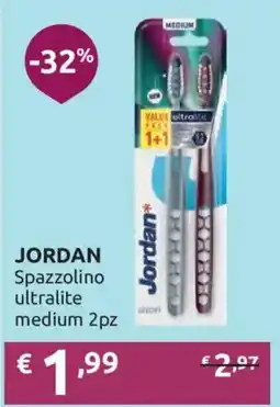 Ipersoap Jordan Spazzolino ultralite medium offerta