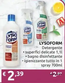 Ipersoap Lysoform detergente offerta