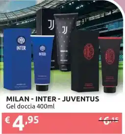 Ipersoap Gel doccia Milan - Inter - Juventus offerta