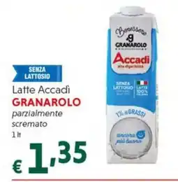 DiMeglio Latte Accadi Granarolo parzialmente scremato offerta