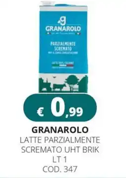 Altasfera Granarolo latte parzialmente scremato uht brik offerta