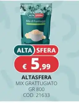 Altasfera Alta sfera mix di formaggi offerta