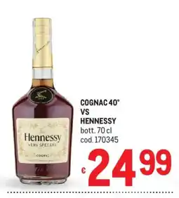 Metro Hennessy Very Special Cognac offerta