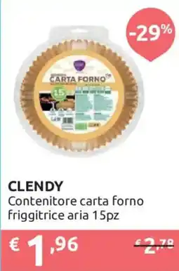 Ipersoap Clendy contenitore carta forno offerta