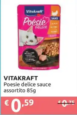 Ipersoap Vitakraft Poesie delice sauce offerta