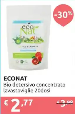 Ipersoap Econat Bio detersivo concentrato lavastoviglie offerta