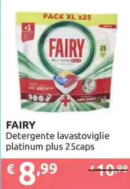 Ipersoap Fairy Detergente lavastoviglie platinum plus offerta