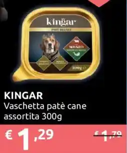 Ipersoap Kingar Vaschetta patè cane assortita offerta
