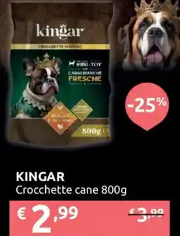 Ipersoap Kingar Crocchette cane offerta